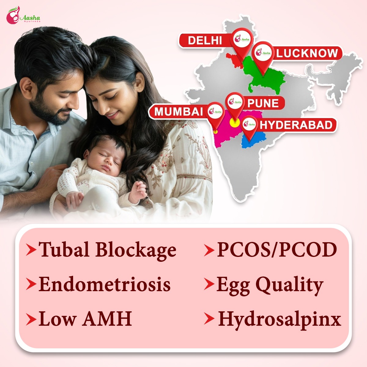 aasha ayurvead low amh clinic