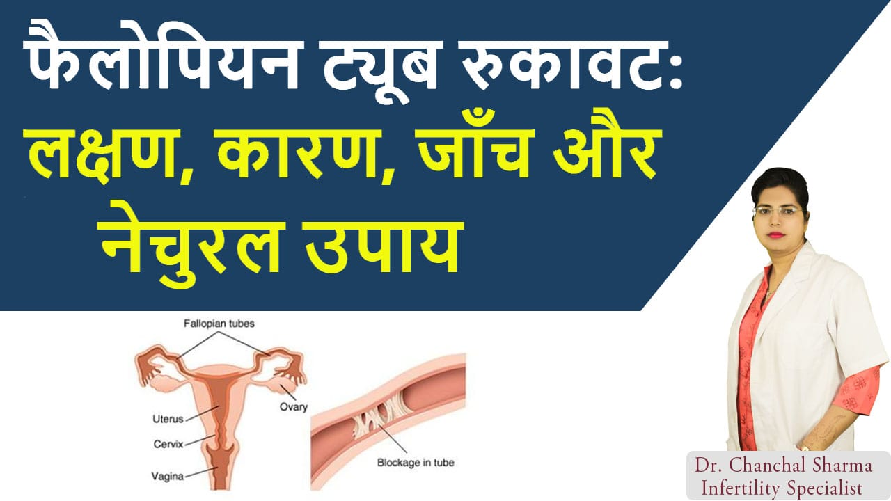 fallopian tube blockage ke karan lakshan janch aur upchar in hindi