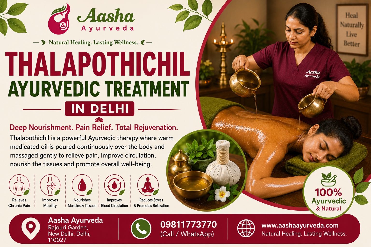 Thalapothichil Treatment in Delhi