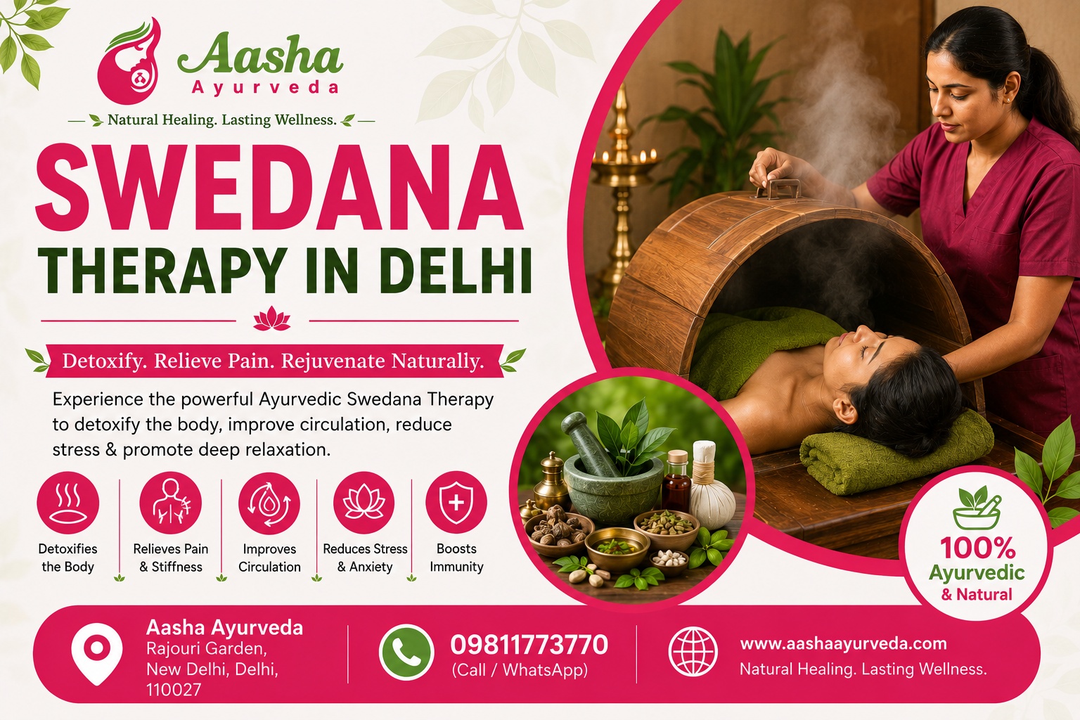 Swedana Therapy in Delhi